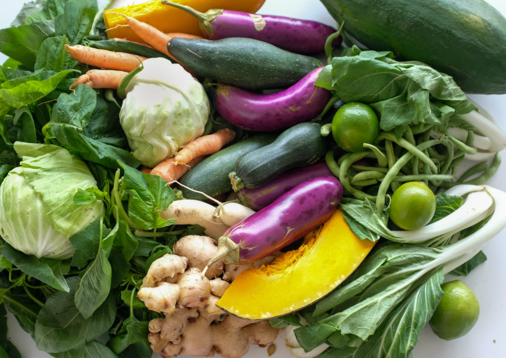 Des légumes frais du marché