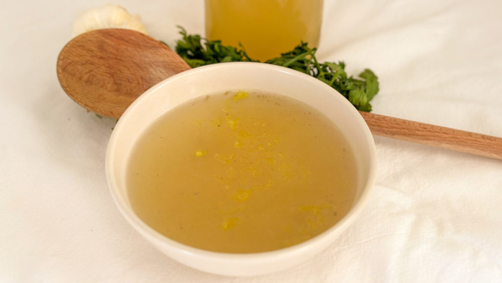 Bouillon de poule maison