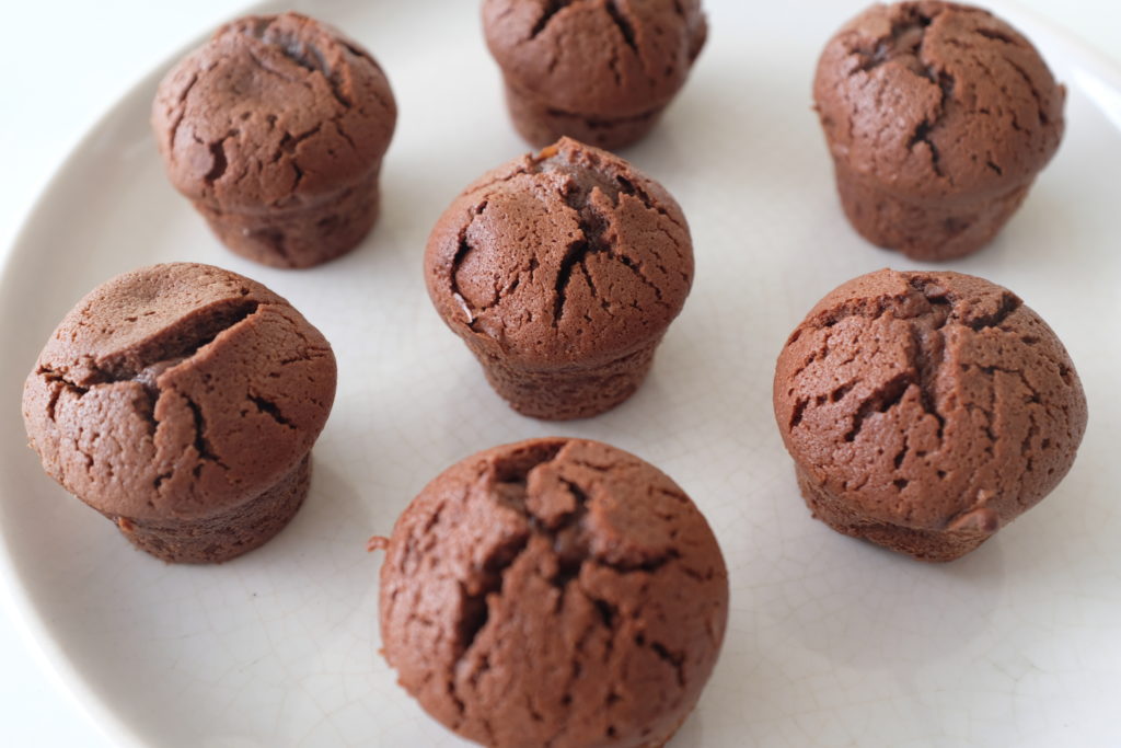 Mini-moelleux au chocolat