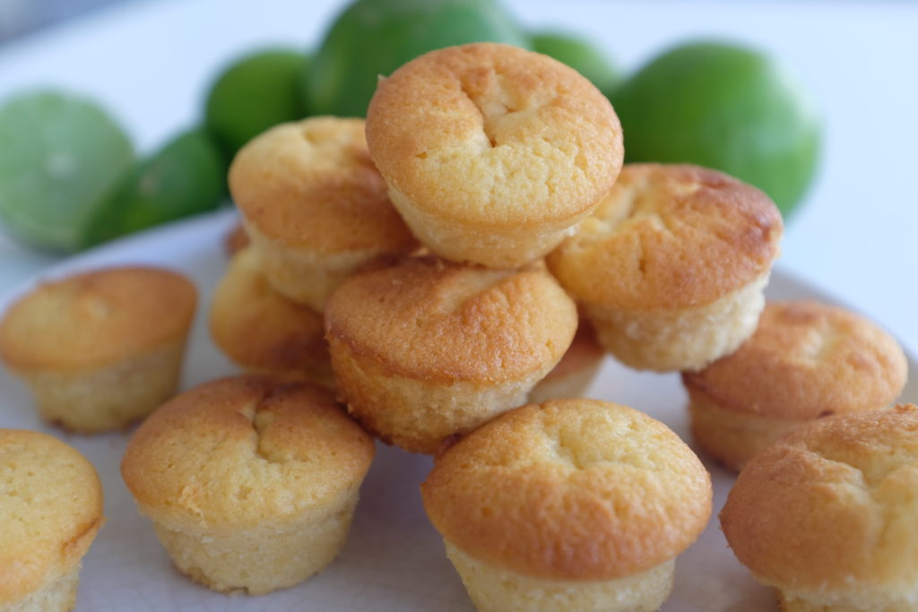 Montagne de petits moelleux au citron