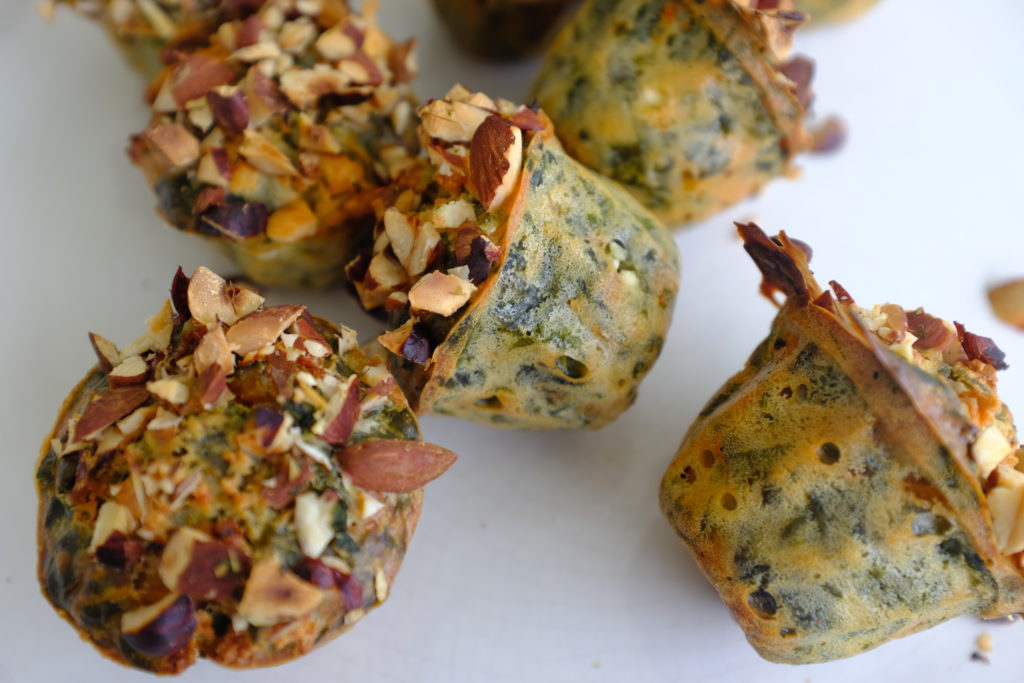 Muffins épinards et feta