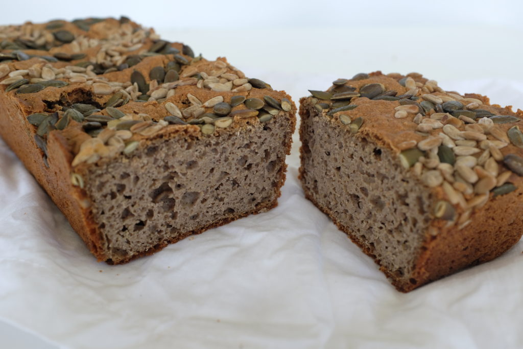Pain sans gluten, une texture moelleuse