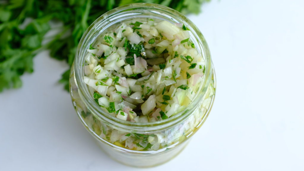 Sauce magique aux oignons