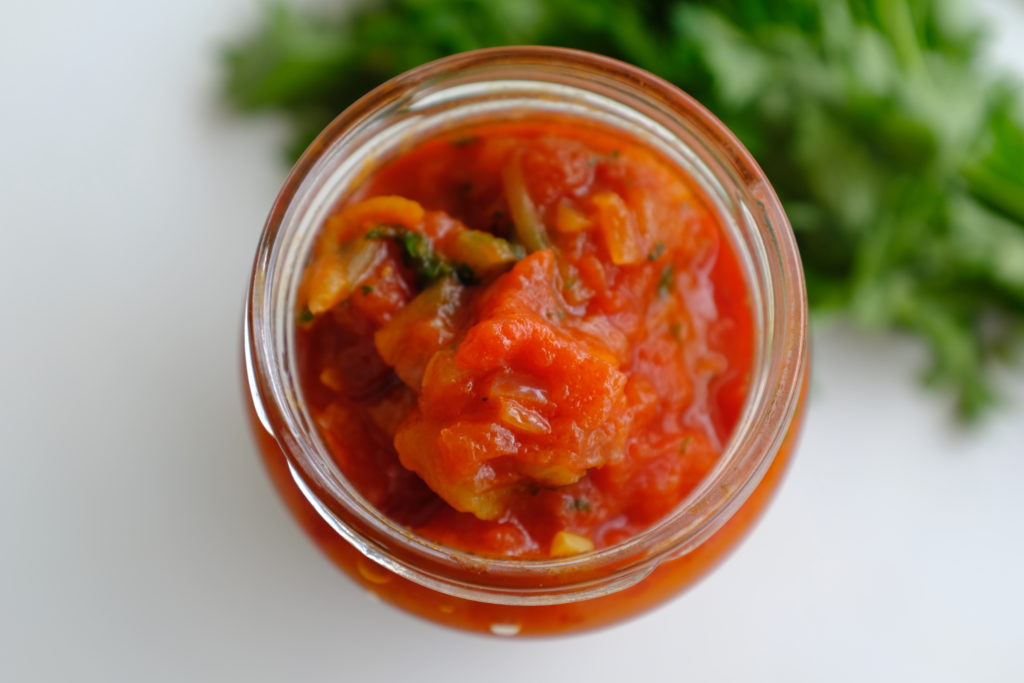 Sauce tomate ultra rapide