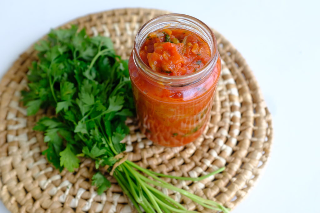 Sauce tomate ultra rapide en bocal