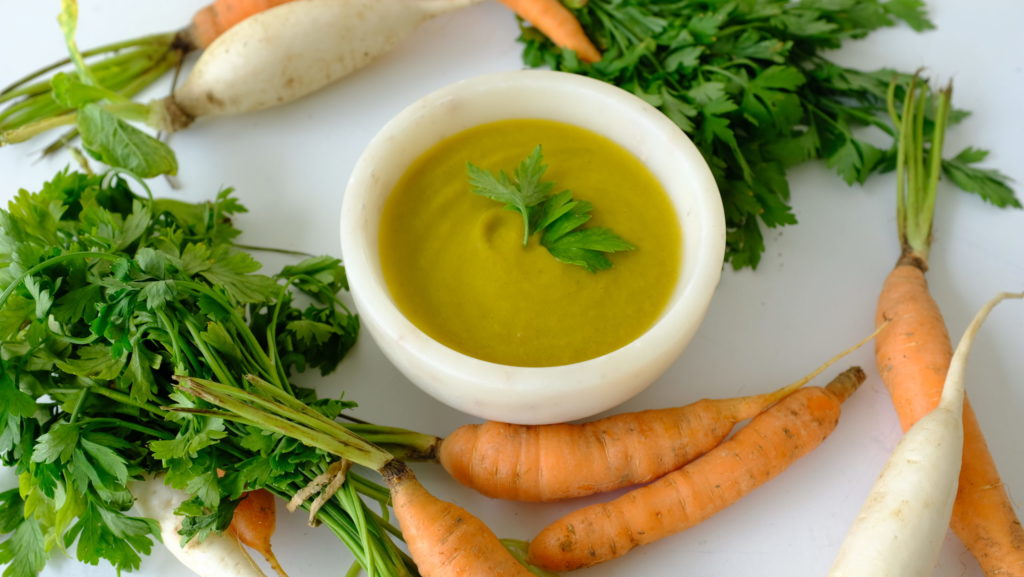 Soupe de légumes maison