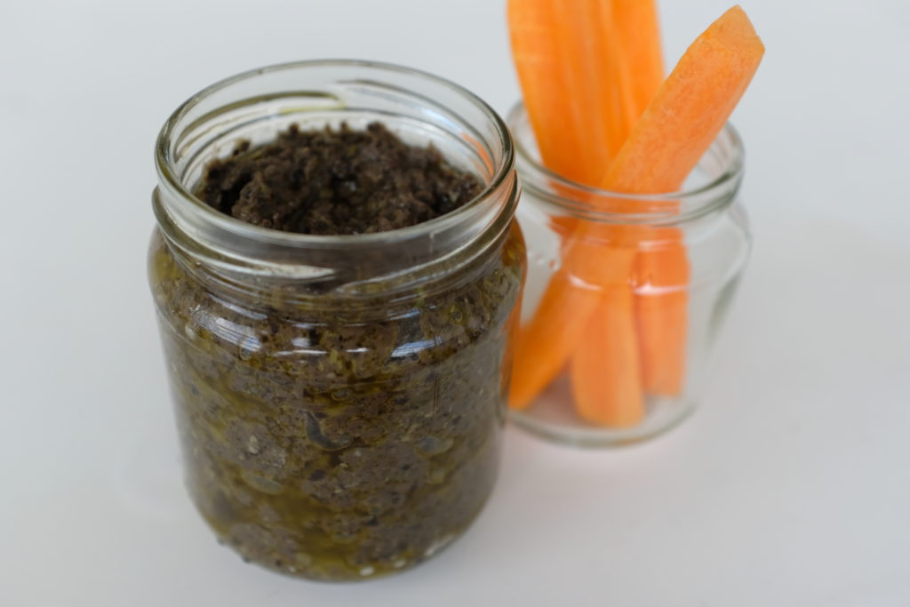 Tapenade à déguster à l'apéritif