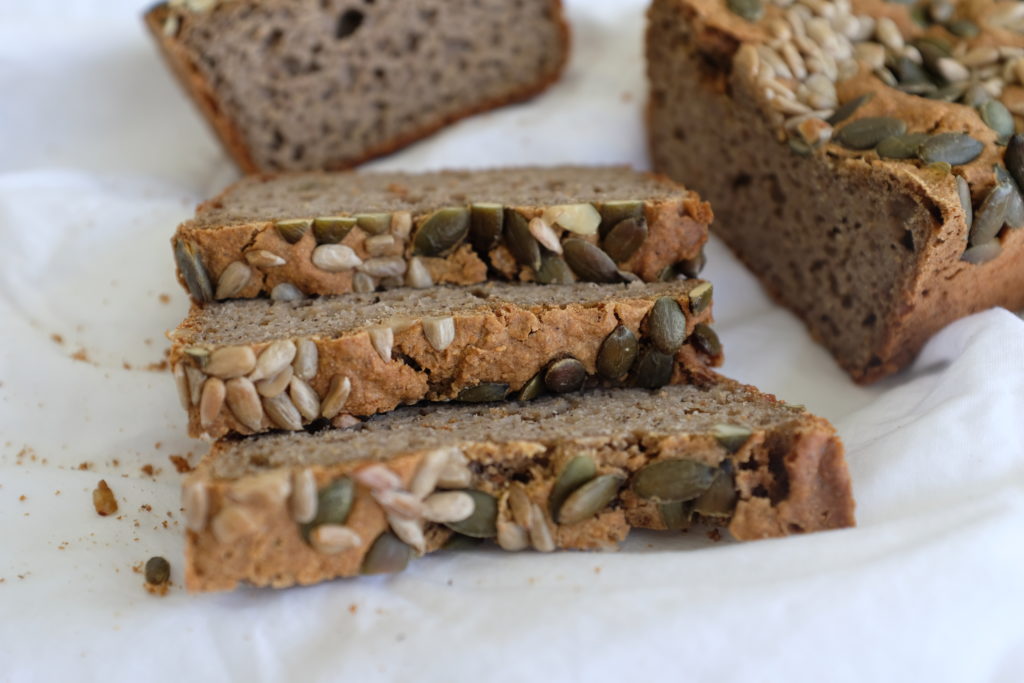 Tranches de pain sans gluten