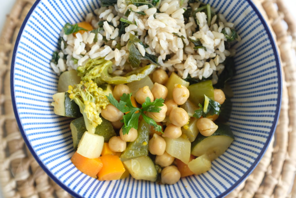 Curry pois chiches